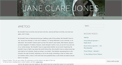 Desktop Screenshot of janeclarejones.com